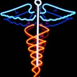 medical neon sign