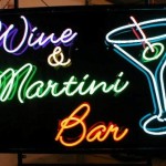 Wine & Martini Bar neon sign