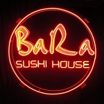 BaRa sushi house neon sign