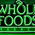 whole foods neon sign