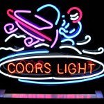 neon coors light